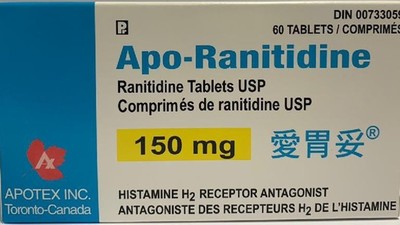 Phát hiện thuốc chứa Ranitidine có tạp chất gây ung thư vượt ngưỡng