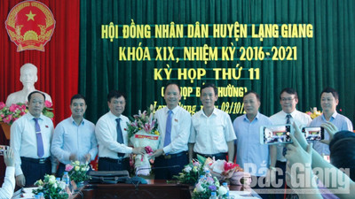Bắc Giang: Huyện Lạng Giang có tân Chủ tịch UBND