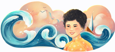 Google Doodle hôm nay 6/10: Kỷ niệm ngày sinh nhà thơ Xuân Quỳnh