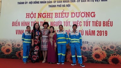 Chị Nguyễn Thị Thanh Hiếu - Top 10 công dân Thủ đô ưu tú năm 2019