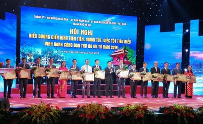 Công ty Urenco Hà Nội được Chính phủ tặng bằng khen