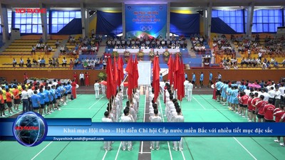 Khai mạc Hội thao hội diễn Chi hội Cấp nước với các tiết mục đặc sắc