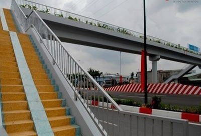 Hà Nội: Lắp ghép thêm 4 cầu vượt cho người đi bộ vào cuối năm 2019