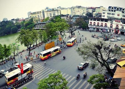 Hà Nội: Thí điểm cấm xe trên 9 tuyến phố quanh hồ Hoàn Kiếm