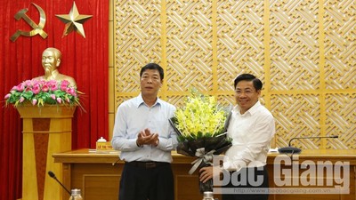 Bắc Giang: Đồng chí Dương Văn Thái được bầu làm Phó Bí thư Tỉnh ủy