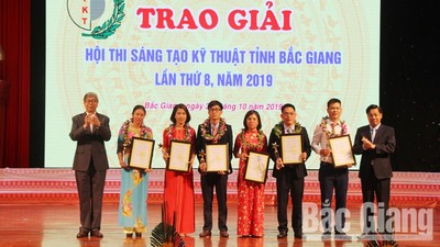 Tôn vinh tài năng sáng tạo khoa học tỉnh Bắc Giang năm 2019