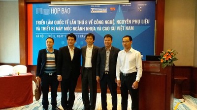 Sắp diễn ra Triển lãm quốc tế ngành nhựa & cao su tại Hà Nội