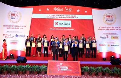 SeABank xếp hạng 70/500 doanh nghiệp có lợi nhuận tốt nhất Việt Nam