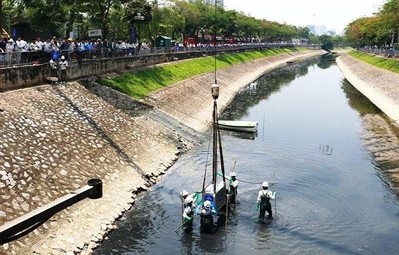 Làm sạch sông Tô Lịch: Công ty JVE bị nhắc nhở