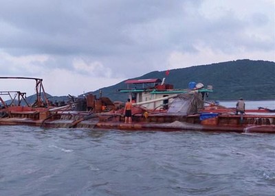 Quảng Ninh: Người dân phản đối Công ty Đông Bắc A khai thác cát