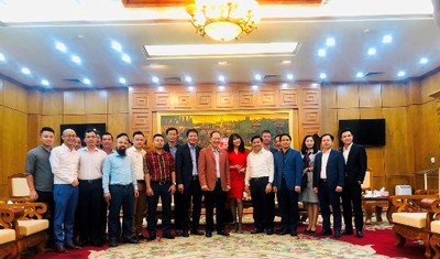 Hội đồng hương Tân Yên (Hà Nội) chúc mừng Tân CTUBND tỉnh Bắc Giang