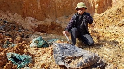UBND xã Bắc Sơn phải chịu trách nhiệm về sự việc đổ trộm chất thải