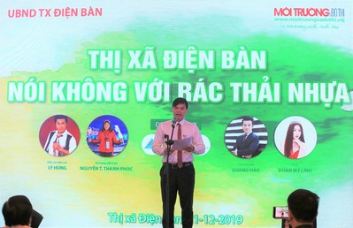 Chùm ảnh: Chương trình Thị xã Điện Bàn nói không với rác thải nhựa