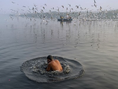 Dòng sông thánh Yamuna của Ấn Độ: “Dòng sông chết tràn ngập sự sống”