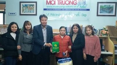 Chị Ngô Thị Thanh Hoàn - 1 trong 10 giải Vàng Cây chổi vàng 2019