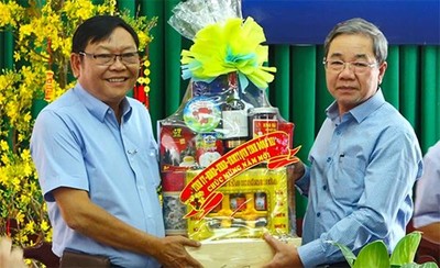 Lãnh đạo tỉnh Đồng Nai chúc tết Công ty Môi trường