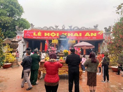 Nam Định dừng tổ chức Lễ hội khai ấn đền Trần do dịch virus corona