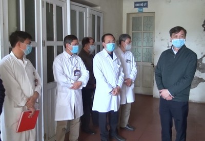 Nam Định: Bệnh nhân trở về từ Trung Quốc âm tính với corona