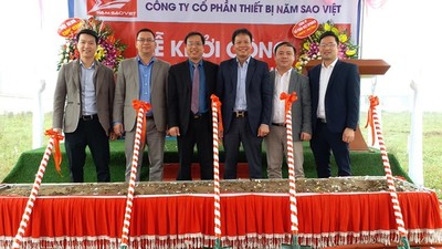 Khởi công xây nhà máy cơ điện tử UHC Việt Nam 100 tỷ