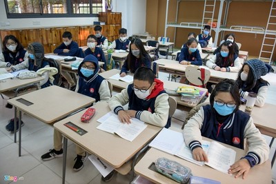 Bộ Y tế: Giáo viên, học sinh không cần đeo khẩu trang khi ở trường