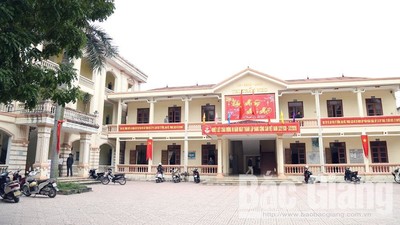 Bắc Giang:Thành lập Đảng bộ thị trấn Nham Biền và thị trấn Tân An