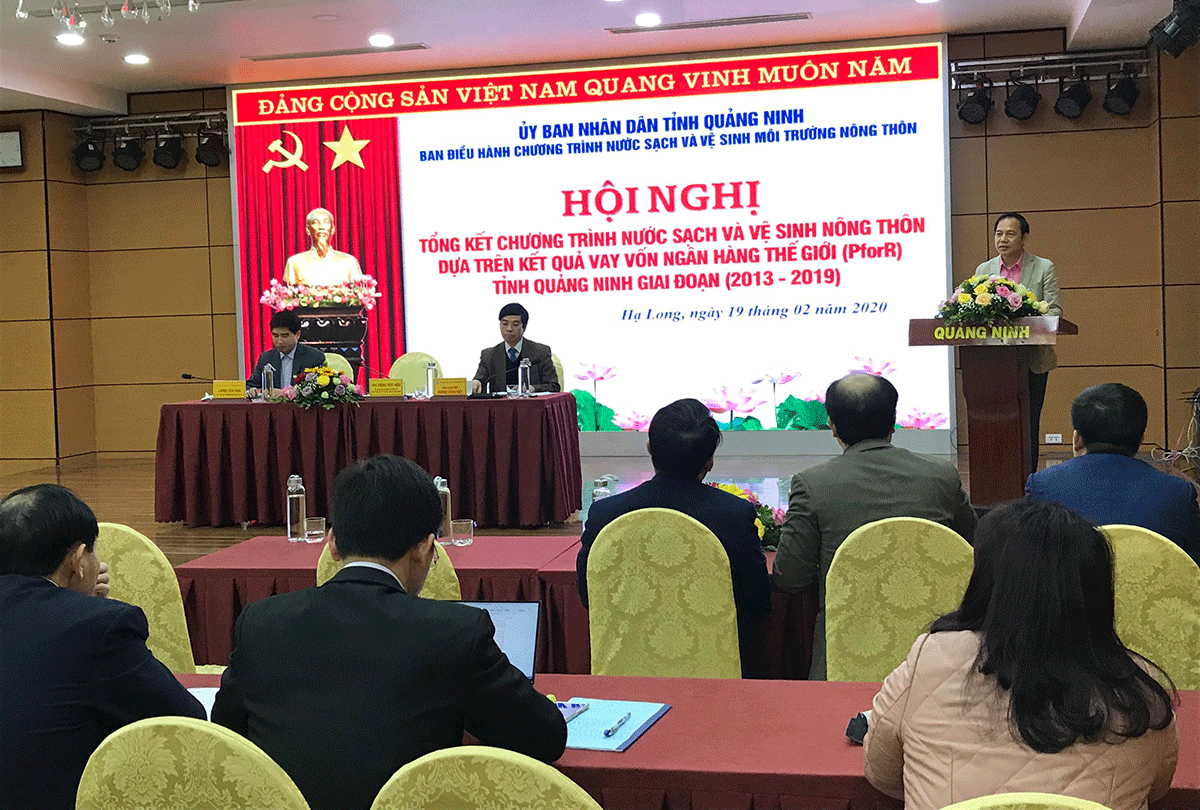 Quảng Ninh: Tổng kết Chương trình Nước sạch và VSMT nông thôn