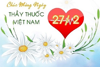 Những tấm thiệp đẹp và ý nghĩa chúc mừng ngày Thầy thuốc Việt Nam