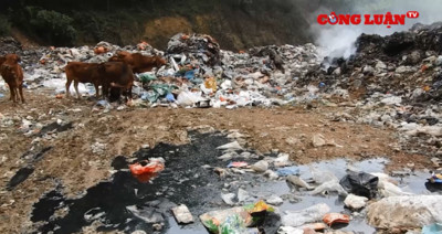 Hòa Bình:Người dân “kêu cứu” do ô nhiễm từ khu xử lý rác xã Đông Bắc