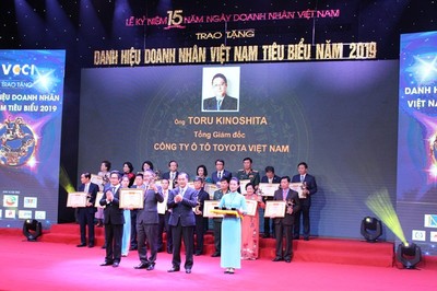 Tổng giám đốc Toyota Việt Nam vinh dự nhận bằng khen của Chính phủ