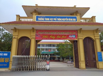 Trường THPT Nguyễn Đăng Đạo: Nâng cao trách nhiệm phòng, chống dịch