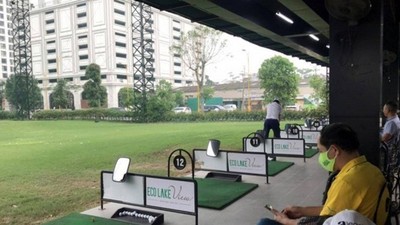 Đình chỉ sân tập golf Eco Golf Club Đại Kim, Hoàng Mai