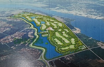 Bộ Tài chính nghi ngờ năng lực nhà đầu tư sân golf cạnh sông Đuống