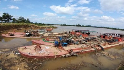 Đắk Nông: Phạt 81 triệu đồng với Hợp tác xã khai thác cát trái phép