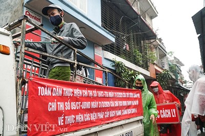Hà Nội: Chính thức dỡ bỏ cách ly ngõ 165 Cầu Giấy sau 28 ngày