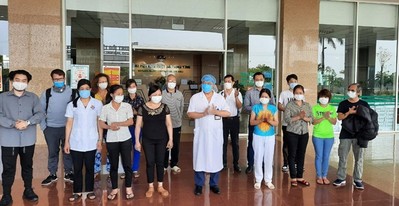 2 bệnh nhân nhiễm Covid-19 tại BV dã chiến Quảng Ninh đã khỏi bệnh