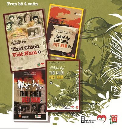 Thông báo phát hành bộ sách 'Nhật ký thời chiến Việt Nam'