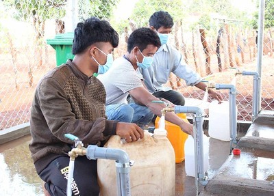 Gia Lai: Bàn giao dự án cấp nước sạch xã Đăk Trôi