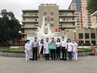 AirFiltech trao tặng máy lọc không khí cho bệnh viện Bạch Mai