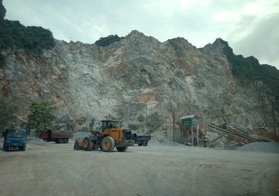 Ai “bảo kê” cho vi phạm đất đai của mỏ đá Công ty Anh Việt Hương?