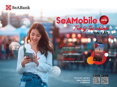 SeABank tự hào với ứng dụng ngân hàng số 'SeAMobile New'