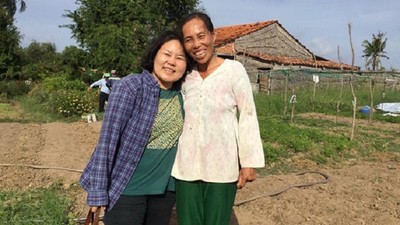 Cô gái Nhật nặng lòng với nông dân Việt