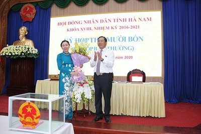 Hà Nam có nữ Phó Chủ tịch UBND tỉnh mới
