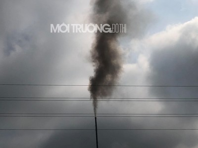 Nghệ An: Công ty CP Minh Thái Sơn hoạt động chui, xả khói thải đen?