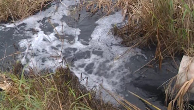 'Đầu độc' sông Hồng bởi nước thải làng nghề dệt nhuộm