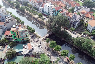 Nước thải 3 quận Hoàng Mai, Đống Đa, Thanh Xuân được thu gom thế nào