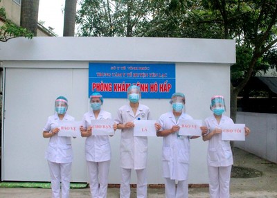 Trung tâm Y tế Yên Lạc: Chủ động trong phòng chống dịch Cov-19