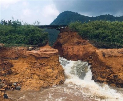 Vỡ đập Đầm Thìn ở Phú Thọ: Do chuột đục, mối làm tổ?