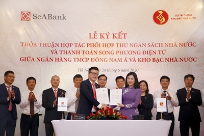 SeABank và Kho bạc Nhà nước hợp tác thanh toán song phương điện tử