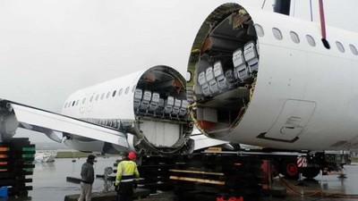 Những điều ít ai biết về công việc tái chế máy bay dân dụng