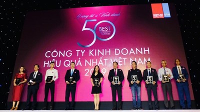 Bảo Việt DN tỷ đô trong Top 50 Cty kinh doanh hiệu quả nhất Việt Nam